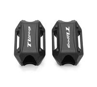 Paraurti per moto Compatibile Con Suzuki Per TL1000 TL 1000 Per TL1000R Per TL1000S 1000R/S Moto 25 Millimetri Motore Crash Bar Di Protezione Paraurti Decorativo Guardia Blocco(TL1000S logo)