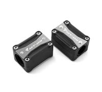 Paraurti per moto Compatibile Con Yamaha Per MT03 Per MT-03 Per MT 03 2003-2019 2020 Moto CNC Crash Bar Blocco Decorativo Motore Di Protezione Paraurti(Titanium 1 Pair)