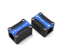 Paraurti per moto Compatibile Con Yamaha Per MT10 Per MT-10 Per TRACER Per FAZAER Per FZ10 Moto CNC Crash Bar Blocco Decorativo Protezione Motore Paraurti(Blue 1 Pair)