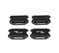 Paraurti per moto Moto Paraurti Motore Guard Compatibile Con Suzuki GSF 1200 1250 600 650 250 N/S BANDIT Blocco Protezione Crash Bar Decorativo(GSF1200 BANDIT LOGO)