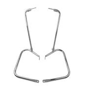 Paraurti per motocicletta Per Touring King Road Electra Street Glide 97-08 14-20 Supporto Per Borsa Posteriore In Acciaio Per Moto Con Set Supporto Protezion Motori Paraurti Paramotore Barra(Chrome 97