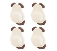 Paraurti per porta in gomma morbida Assorbimento degli urti Guardia da parete Cuscinetti di riduzione del rumore Adesivi Protezioni antiurto Cuscinetti di riduzione del rumore