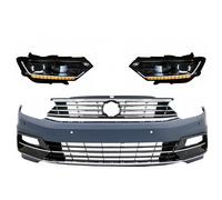 Paraurti per VW Passat B8 3G 15-18 R-Line Look Fari LED Dinamico