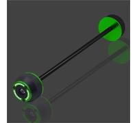 Paraurti Per Z800 2012 2013 2014 2015 2016 Moto Anteriore e Ruota Posteriore Asse Forcella Crash Sliders Pad Dispositivo di scorrimento(Front Green7)