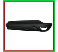 Paraurti Post Inferiore Nero Goffrato-Con Tappo Coprigancio-Con Fori Pdc-Support
