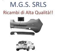 PARAURTI POST PRIMER 4 FORI SENS FORO CAM + SPOILER OPEL CORSA E BICOLOR (2014>)