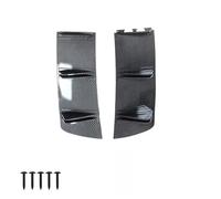 Paraurti Posteriore 2in1 Universale Maggior Parte Paraurti Posteriore Labbro Diffusore Nero Opaco Telaio Spoiler Pinna Squalo Stile Inferiore
