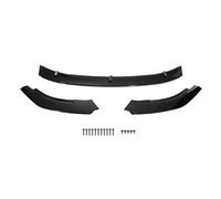 Paraurti posteriore 3 Pz/set Auto Paraurti Anteriore Lip Spoiler Per VW Per Golf MK6 Per GTI Per GTD 2010-2013 Splitter Mentoniera Parti Tuning Body Kit Trim(Fibra di carbonio)