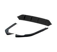 Paraurti posteriore Auto Paraurti Posteriore Diffusore Labbro Per VW Per Arteon Per Line Maxton Stile 2021 + Refit Splitter Spoiler Piastra Kit Corpo Tuning Trim(Rear Spolier A Set)