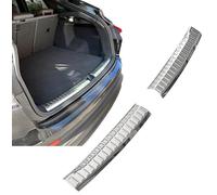 Paraurti Posteriore Compatibile con Audi Q4 e-Tron Sportback - Dal 2024+ Acciaio Inox Cromato Protezione per Bordo del Bagagliaio Di Carico