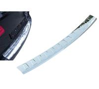 Paraurti Posteriore Compatibile con VW Touran | 1T3 | Tra 2010-2015 Acciaio Inox Cromato Protezione per Bordo Bagagliaio Carico