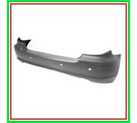 Paraurti Posteriore Con Primer-Con Fori Pdc-Supporti-Per Gancio Rimorchio Merced