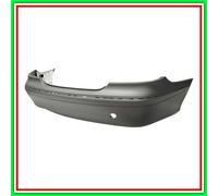Paraurti Posteriore Con Primer-Con Tracce Pdc-Con Fori Modanatura-Con Staffe Mer