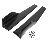 Paraurti Posteriore Diffusore 45 Centimetri Universal Car Gonna Lato Winglet Estensione Body Kit Per Ford Per Mustang GT500 2015 2016 2017 2018 2019 2020 2021(Nero)