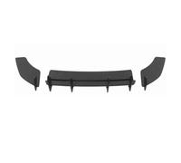 Paraurti Posteriore Diffusore Accessorio Di Aggiornamento Modifica Dell'auto Per VW Per Golf 7 Estensione Diffusore Per GTI Tipo V2 Spoiler Posteriore A Lama D'aria