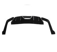 Paraurti Posteriore Diffusore Angolo Grembiule Splitter Spoiler Estensione Angolo Per Ford Per Mustang 2015 2016 2017 MENSUNUBNM(Gloss Black)