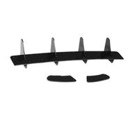Paraurti posteriore diffusore labbro 4 Pinne Auto Paraurti Posteriore Diffusore Lato Splitter Spoiler Labbro Per Golf 7 MK7 GTI 2013-2016 ABS Gloss Nero Bodykit Tuning