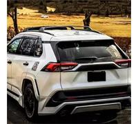 Paraurti posteriore diffusore labbro Aggiornamento Anteriore Posteriore Inferiore Paraurti Minigonne Laterali Fender Per Body Kit Per Toyota Per RAV4 Per TRD Sport 2019