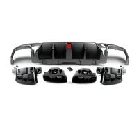 Paraurti Posteriore Diffusore Labbro Per Benz W166 Per GLE X166 Per GLS Per AMG 2015 2016 2017 2018 2019 Carbon Look F1 Bs Style Diffusore Posteriore