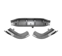 Paraurti Posteriore Diffusore Lip Splitter Guardia Kit Corpo Vettura Per Mercedes Per Benz LC X254 2023 + GLC260 GLC300 Per AMG Spoiler Posteriori dell'Auto(Look in carbonio)