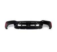Paraurti Posteriore Diffusore Paraurti Posteriore Diffusore Labbro Per BMW Serie 5 G31 Touring G30 Berlina 520i 530i 540i Performance 2017 2018-2021 Per M5 Stile(Glossly black)
