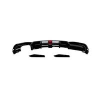 Paraurti Posteriore Diffusore Per BMW F30 MT MP 325i 330i 2013-2018 2019 Doppio Scarico Labbro Nero Con Luce Splitter Mantovana Spoiler Paraurti Posteriore Diffusore(Signle Dual hole)