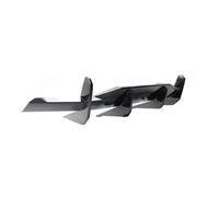 Paraurti Posteriore Diffusore Per Chevrolet Per Corvette C8 Z51 Per STG E-ray 2020-2023 Paraurti Posteriore Diffusore Spoiler Stile Pinna Di Squalo(Carbon Fiber Look)