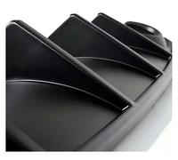 Paraurti Posteriore Diffusore Per Dodge Per Charger Per SRT 2015-2021 Spoiler Posteriore Per Auto Deviatore Diffusore Kit Carrozzeria Decorativo(Matte black)