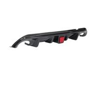 Paraurti Posteriore Diffusore Per Q50 2014-2017 Set Di Paraurti Posteriore Diffusore Spoiler Grembiule Protezione Con Luce Freno A LED(Carbon Look Standard)
