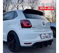 Paraurti posteriore Diffusore Spoiler Splitter Per Volkswagen VW Polo MK5 GTI 6R 6C Due/Quattro Porte Facelift 2010-2018 Body Kits Tuning