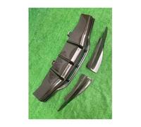 Paraurti Posteriore Gancio Traino Per Benz W205 C63 C43 | 15-18 Splitter diffusore paraurti posteriore a due porte Spoiler Kit corpo labbro posteriore(Forged Carbon)