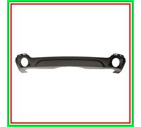 Paraurti Posteriore Inferiore Nero-C-Tappo Gancio-C-Scarico Doppio Tondo-Mod Exc