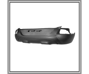 Paraurti Posteriore Inferiore Nero Goffrato-Con Tappo Coprigancio-Con Tracce Pdc