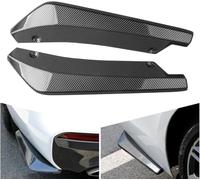 Paraurti Posteriore Lip Wrap Angolo Diffusore Splitter Canard Spoiler per BMW Z1 Z3 Z4 E30 E36 E52 E85 E86 E89 G29 Z3M Z4M 20i 30i,B/Carbon Fiber