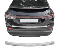 Paraurti Posteriore per Audi Q4 e-Tron Sportback - Dal 2024+ Acciaio Inox Opaco Protezione per Bordo del Bagagliaio Di Carico