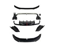 Paraurti Posteriore Per BMW Per X1 U11 2023-2025 Nero Brillante Paraurti Spoiler Diffusore Ala Posteriore Canard Flaps Grembiule Scarico Auto Body Kit Posteriore Paraurto(1 set)