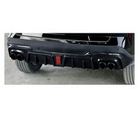 Paraurti Posteriore Per Chery Per JAECOO J7 2023-2025 Paraurti Posteriore Diffusore Lip Splitter Grembiule Bodykit Esterno Tuning Tubo Scarico A Quattro Vie Posteriore Paraurto(Black and black)