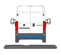 Paraurti posteriore per Fiat Ducato 2006-2018