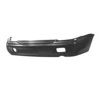 Paraurti posteriore per mitsubishi lancer 2003 al 2007 nero con foro retronebbia