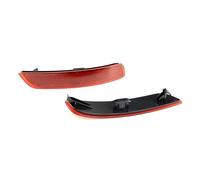 Paraurti Posteriore Riflettore Fanale Nero/Rosso Len Shell Cover Nessuna Lampadina 63147847592 2 Pezzi Per BMW Per X5 F15 Sport 2014-2018 Luci posteriori