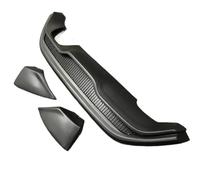 Paraurti posteriore ST Stile ABS Nero Opaco Paraurti Posteriore Labbro Diffusore Grembiule Splitter Spoiler Per Ford Per Fiesta MK7 2008 2009 2010 2011 2012 2013(Spray paint)