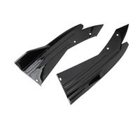 Paraurti Posteriore Universale Per Auto Spoiler Labbro Ala Trim Protezione Antiurto Diffusore Gonna Laterale Avvolgimento Angolo Splitter Minigonne laterali per auto(Nero)