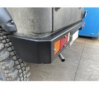 Paraurti Posteriore Uso Gravoso Porta Targa Con Cantonali Per Suzuki Samurai Sj
