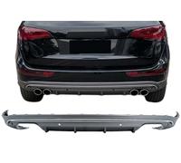 Paraurti Posteriore Valance diffusore per Audi Q5 8R 2009-2016 Grigio platino