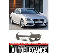 Paraurti Prasco Anteriore Per Audi A4 CON PRIMER FORI PDC LAVAFARI 8K0807065DGRU