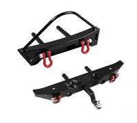 Paraurti RC Elemento Guard Anteriore Accessorio Auto Modello Funzione Traino E Recupero Struttura Durevole Consigliato per Escursioni Giochi Radiocomandati, Nero
