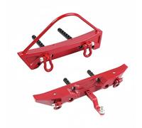 Paraurti RC Elemento Guard Anteriore Accessorio Auto Modello Funzione Traino E Recupero Struttura Durevole Consigliato per Escursioni Giochi Radiocomandati, Rosso