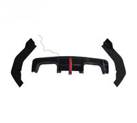Paraurti Stile Diffusore Posteriore Per BMW M3 G80/M4 G82 2021-2025 Diffusore Posteriore Labbro Con Luci A LED Guardia Spoiler Boot Splitter