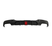 Paraurti Stile Diffusore Posteriore Per Bmw Per E90 Per E91 320d 325d 330d 335i 2005-2013 Luci A LED Diffusore Posteriore Paraurti Lip Splitter(Carbon)