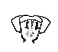 Paraurti Telaio Moto Moto Crash Bar Uppe Inferiore Autostrada Motore Paraurti Di Protezione Per CRF1100L 2020 2021 2022 Accessori Engine Guard Cover(BLK-UPPE)